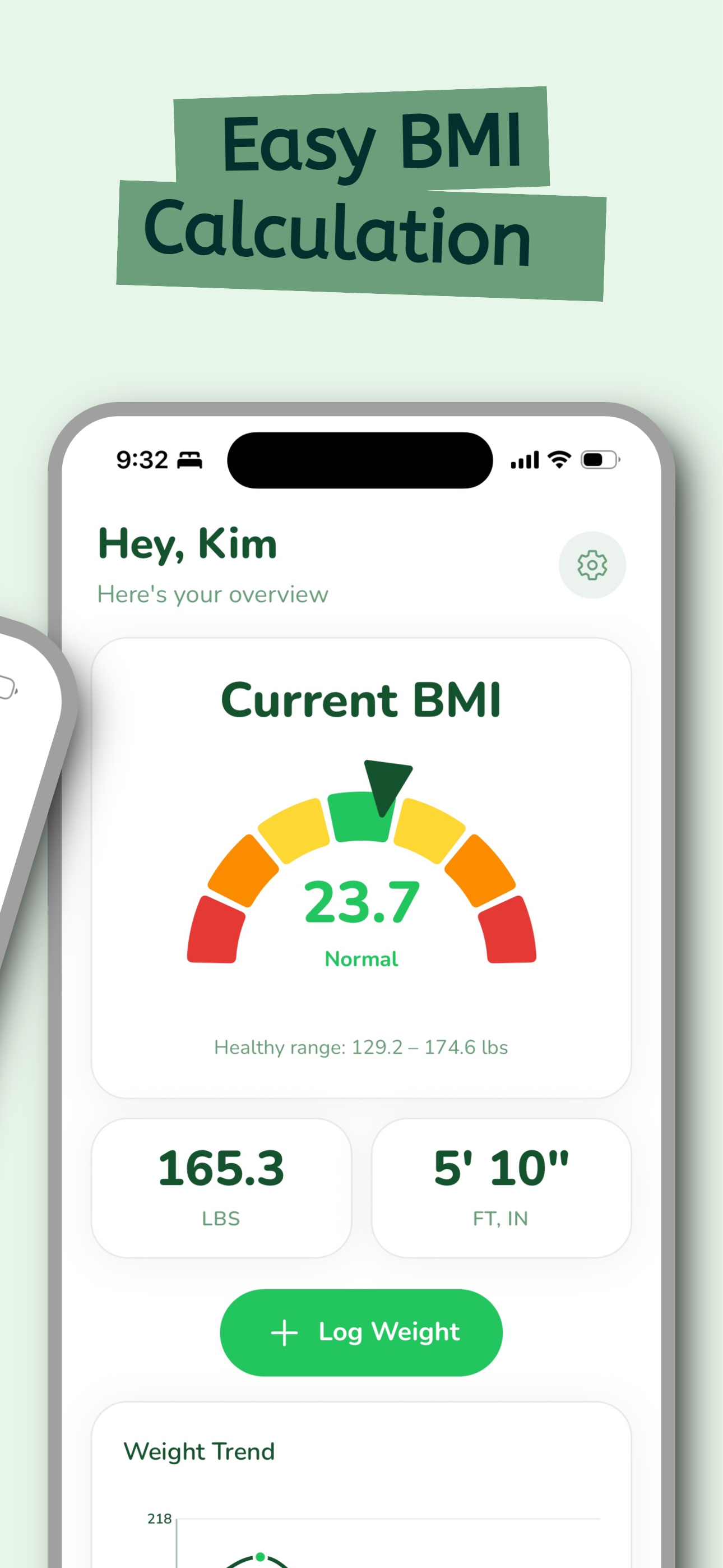 Easy BMI Calculation